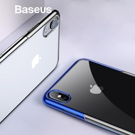 Baseus Luxury Plating Case For iPhone XR Xs Xs Max Ultra Thin Soft Silicone Fitted Case For iPhone X