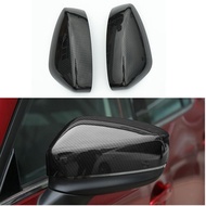 Suitable for 13-17-21 Mazda CX3 CX5 cx4 Rearview Mirror Cover Carbon Fiber Pattern Rearview Mirror C