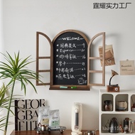 Clothing Store Old Fake Three-Dimensional Retro Decoration Window Making Blackboard Decoration Parti