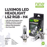 H4 LED MAIN LIGHTS FOR MOTORCYCLE AND CAR LS2 H4 HI LOW WHITE YELLOW LIGHTADA Senja