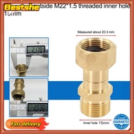 【BEST HOT】1Pc Copper Swivel Fitting Pressure Washers - M22 15mm swivel joint accessories❀