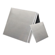 X.B.K 1Pc 304 Stainless Steel Square Plate Polished Plate Laser Cutting Thick 1mm 1.5mm 2mm 3mm 0.8m