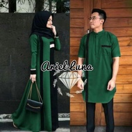 Lebaran Baju Terabru Untuk Pasangan Baju Baju Muslim Couple Kekinian L