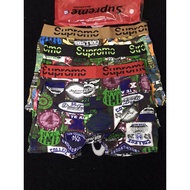 Supreme Bosxer Man Underwear [3in 1 Box] Lelaki Seluar Dalam Boxer Available Size M-XXL [24hours Shi