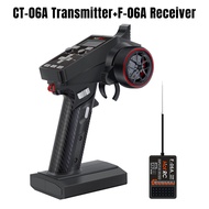 HOTRC CT-6A 2.4GHz 6 Channel Remote Controller Transmitter for RC Model Car Crawler Buggy Ship
