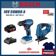 BOSCH GSR 185-LI GST 183-LI Combo Cordless Drill/Driver Cordless Jigsaw GSR185 GST183 GSR 185 GST 18