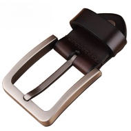 Belt Buckle ∞ Perforated Belt Head Pin Buckle Buckle Head 3.8cm Men's Cowhide Belt Pin Type Accessor