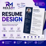 RESUME PROFESIONAL | Resume Premium | Design Resume CV | Template Resume Kerja | Resume Menarik & Ke