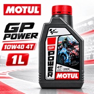 MOTUL GP Power 10W-40 4T Motorcycle Engine Oil 1L API SL JASO MA2 Motorbike Oil for 4-Stroke Bikes