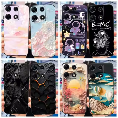 For Infinix Note 30 Case X6833B X6716B X6711 Note30 5G Shockproof Soft Phone Case For Infinix Note 3