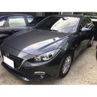 【FB搜尋桃園阿承】馬自達 超人氣MAZDA3 2015年 2.0 灰色 二手車 中古車
