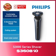 Philips S3608/10 S3000 Series Shaver WITH 2 YEAR WARRANTY