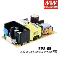 MEAN WELL power supply EPS-65 single output PSU AC DC PCB advice 65W power supply 3.3V 5V 7.5V 12V 1