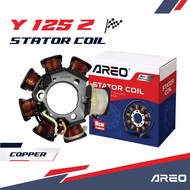 Yamaha Y125 / Y125Z / Y125 ZR / Y125ZR Stator Comp Assy – Magnet Charging Stater Coil – Fuel Coil – 