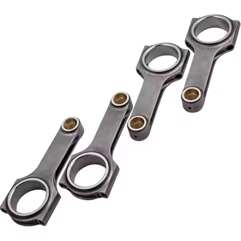 Connecting Rods Rod for Renault R5 GT 11 Turbo 4340 Forged Steel 800HP 128mm Floating EN24 TUV Crank