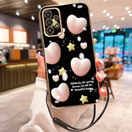 HP Casing For Samsung Galaxy A33 5G A34 5G A35 5G M33 5G M34 5G Case Casing Love Double Pattern HP C