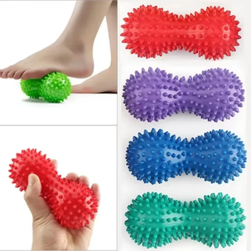 PVC เข็มถั่วลิสงนวดจุด Grip Ball เคล็ดลับเล็บ Fascia ลูกบอลโยคะฟิตเนสลูกบอล Inflatable Hedgehog Ball