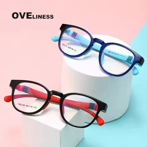 2025 Ultralight Optical Kids glasses Frame girl boy Eyeglasses Frames Prescription Children glasses