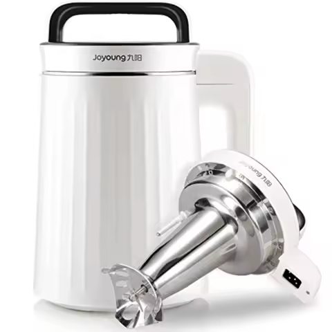 Automatic Soy Milk Maker DJ13U-G91 with Warming Function 900-1300 ML Stainless Steel White Quick Hea