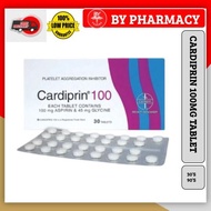 (EXP:2/2027) Cardiprin (aspirin+glycine) 100mg Tablet 30’s / 90’s