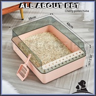 Cove Jump Cat Litter Box One Hitter Enclosure Portable Pee Shield Design Cats Toilet Semi Closed Are