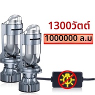 Strong👑 H4 Bi LEDโปรเจคเตอร์เลนส์ไฟหน้าหลอดไฟCanbus Autoรถจักรยานยนต์TurboโคมไฟDual High Beam 12V 24