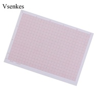 [Vsenkes] 100pcs A4 Accurate Coordinate Paper Graph Paper Grid Squared Paper Science