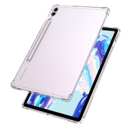 For Samsung Galaxy Tab S9 FE 10.9" 2023 SM-X510 X516B Case Transparent Air-bags Soft Silicone TPU Shockproof Shell For Samsung Tab S9 FE Plus S9plus 12.4