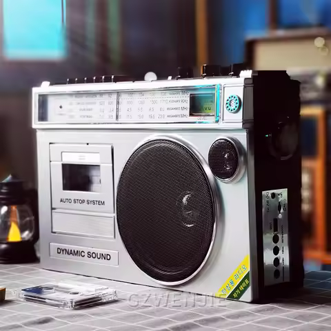 Retro Retro Cassette Player Cassette Player Cassette Player Radio Receiver Bluetooth Speaker TF Card