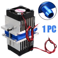 1 Set Mini Air Conditioner DIY Kit Thermoelectric Peltier Cooler Refrigeration Cooling System + Fan For Home Tool