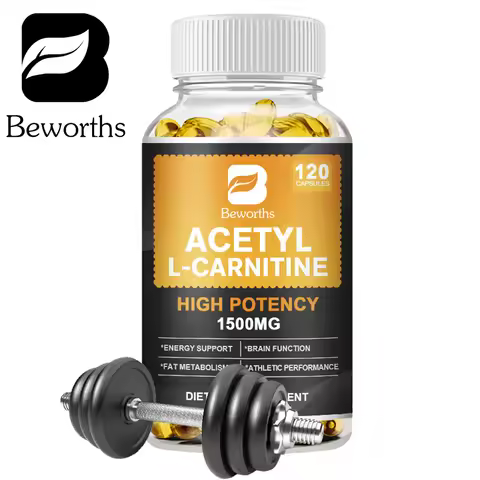 BEWORTHS Acetyl L-Carnitine Capsule For Metabolic Energy Fitness Exercise Dietary Supplement Male Pe