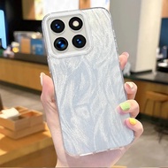 For Motorola Moto G17 Phone Case Motorola Moto G17 Case Moto G17 Anti fall Luxury Laser Silver Gradi