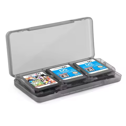 6 In 1 Portable 3DS Game Storage Case NDS Box 2DS Game Card Holder Compatible With DS Lite NDSL NDSi