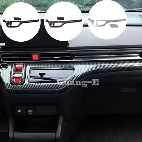 For Honda Odyssey 2022 2023 2024 Center Console Trim Frame Co-Pilot Glove Box ABS Plastic Accessorie