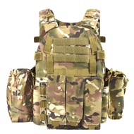 Vest Tactical Military Plate Carrier Swat Hunting Paintball Army Armor Police Outdoor Protective Combat MOLLE System CS