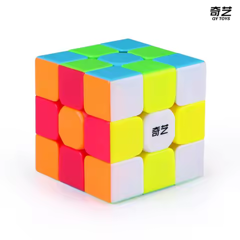 QiYi cube Speedcube Magic Cube 3x3x3 Professional 3x3 Speed Puzzle 3×3 Children's QY Toys Original C