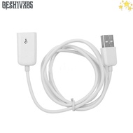 GESH1VX65 1M-3ft USB 2.0 Audio White  Male To Female Cord