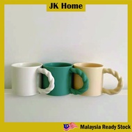 JK Home Twist Braided Handle Mug | READY STOCK