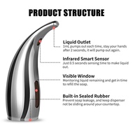 Infrared Hand Washer Fully Automatic300MLElectric Liquid Soap Dispenser Automatic Touchless Kitchen Sensor Soap Dispenser