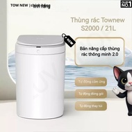TOWNEW S2000 21L Smart Trash Can Automatic Packaging and Replacement New Model