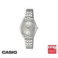 CASIO นาฬิกาข้อมือ CASIO รุ่น LTP-1129A-7ARDF วัสดุสเตนเลสสตีล สีเงิน