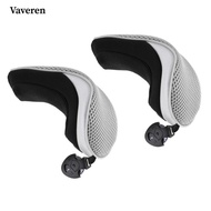 [Vaveren] Prettyia   2pcs   Golf   Hybrid   UT   Club       Head   Cover   Headcover