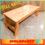 Laptop table, folding table, Full wood [100x50x35]
