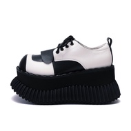 AYSZ | Leather Y2K Platform Casual Shoes