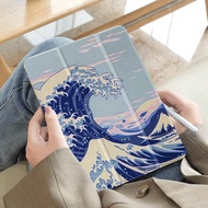 เคส Blue Wave เข้ากันได้กับ IPad 10.2 นิ้ว 2021/2020 IPad รุ่นที่ 9/8, เข้ากันได้กับ Samsung Galaxy 