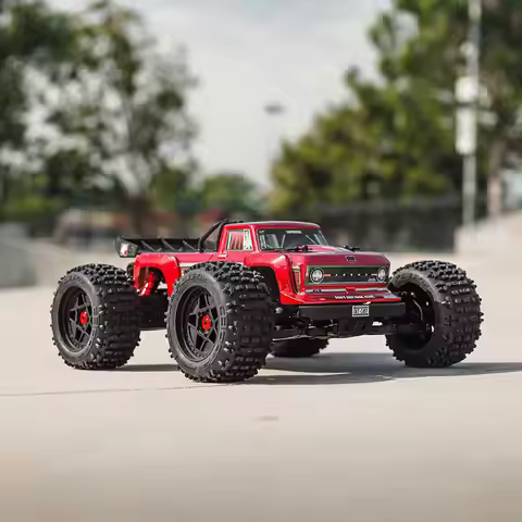 Arrma V2 5 1/10 4S Electric Remote Control 4 Wheel Drive Off Road Monster Truck Racing Stunt For Adu