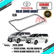 VALVE COVER GASKET TOYOTA ESTIMA , VELLFIRE AGH30/35 , ALPHARD GGH30/35 3.5 V6 (LH) 11214-31020