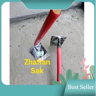 MERAH Red handle hoe/steel hoe/straight mini hoe/ground hoe/best-selling hoe