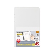 Shopee Arrival The Next Day Zhuyou chuyu-culture A5 6-Hole Set Card Book Index Separator-5 Segment S