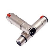 XLR XLR Head to 6.35 Female Adapter Microphone Audio Connector XLR Adapter